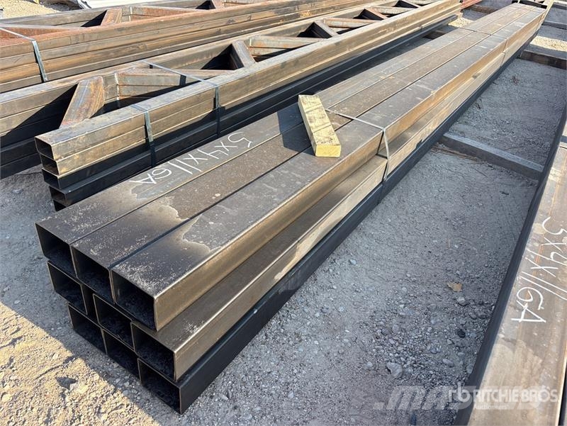  Quantity of (9) 5 in x 4 in x 20 ft 11 GA Square T Other components