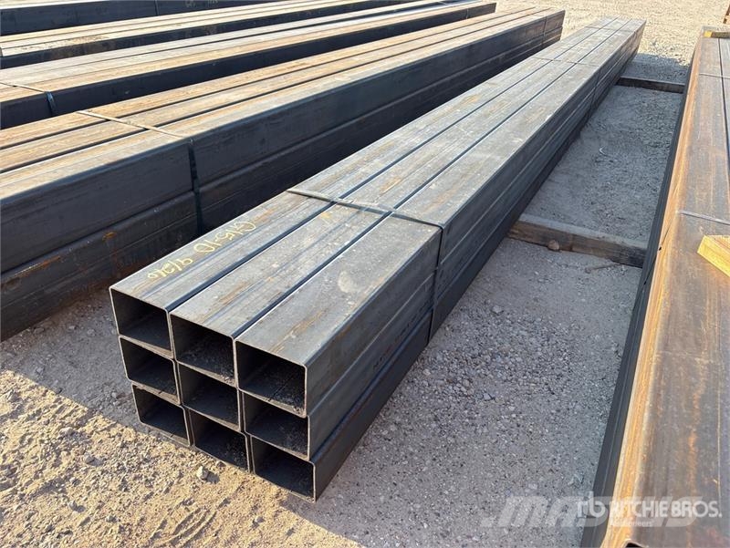 Quantity of (9) 5 in x 4 in x 19 ft 11 GA Rectangl Other components