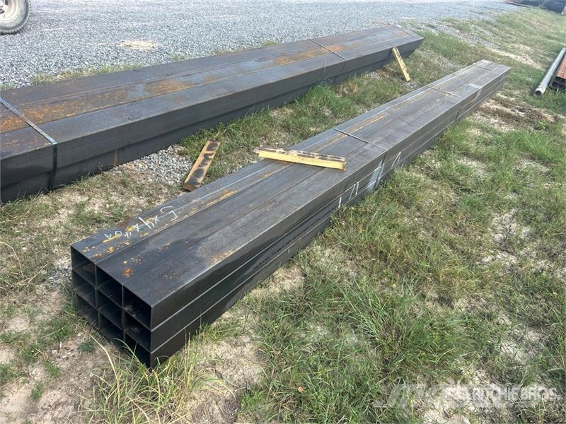 Quantity of (9) 5 in x 4 in x 20 ft Rectangle Tubi Other components