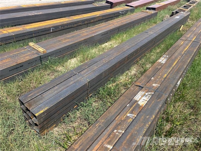  Quantity of (9) 5 in x 4 in x 20 ft Rectangle Tubi Other components