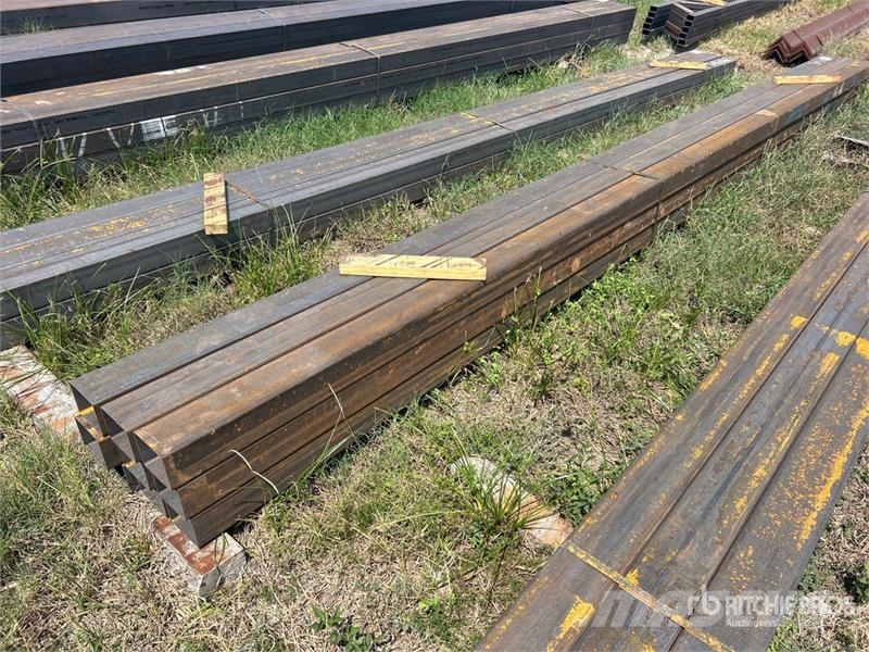 Quantity of (9) 5 in x 4 in x 19 ft Rectangle Tubi Other components