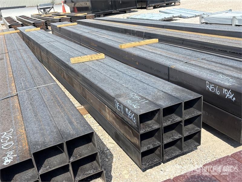  Quantity of (9) 5 in x 4 in x 20 ft 11 GA Rectangl مكونات أخرى