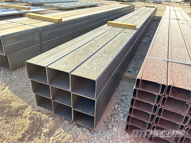  Quantity of (9) 5 in x 4 in x 20 ft 11 GA Rectangl Drugi deli