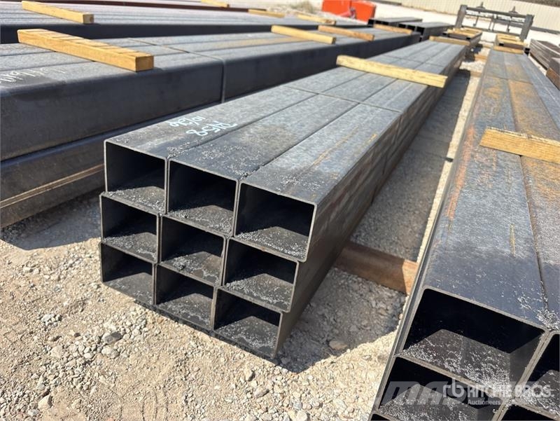 Quantity of (9) 5 in x 4 in x 20 ft 11 GA Rectangl مكونات أخرى