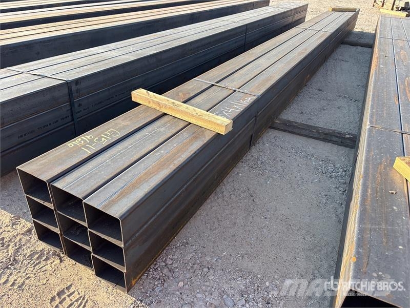 Quantity of (9) 5 in x 4 in x 19 ft 11 GA Rectangl Other components