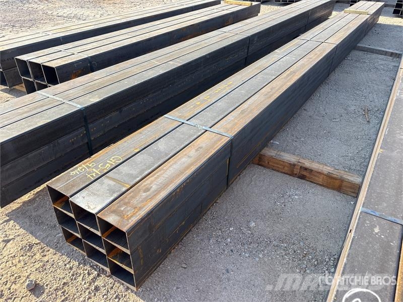  Quantity of (9) 5 in x 4 in x 20 ft 11 GA Square T Other components