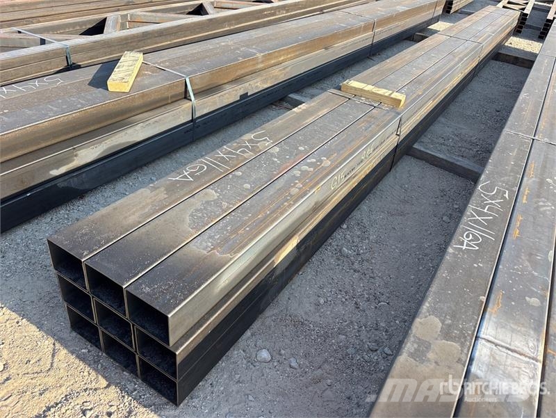  Quantity of (9) 5 in x 4 in x 20 ft 11 GA Square T Other components