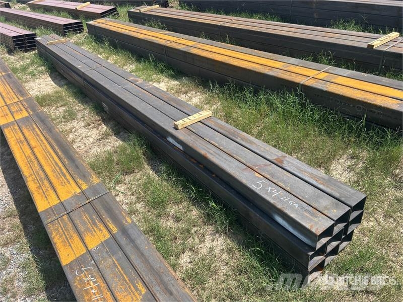  Quantity of (9) 5 in x 4 in x 20 ft Rectangle Tubi Other components