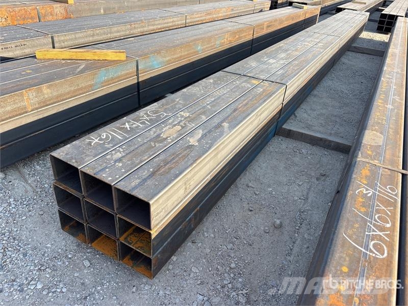 Quantity of (9) 5 in x 4 in x 19 ft 11 GA Rectangl Other components
