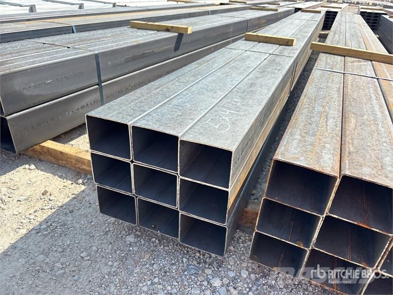  Quantity of (9) 5 in x 4 in x 20 ft 11 GA Rectangl مكونات أخرى