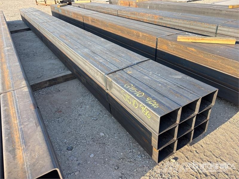 Quantity of (9) 5 in x 4 in x 19 ft 11 GA Rectangl Other components