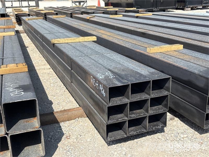 Quantity of (9) 5 in x 4 in x 20 ft 11 GA Rectangl مكونات أخرى