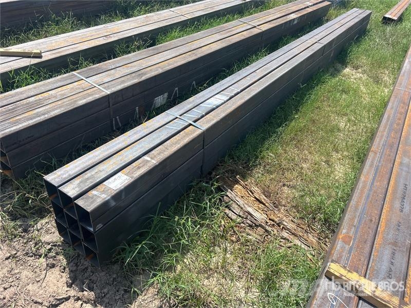  Quantity of (9) 5 in x 4 in x 20 ft Rectangle Tubi Other components