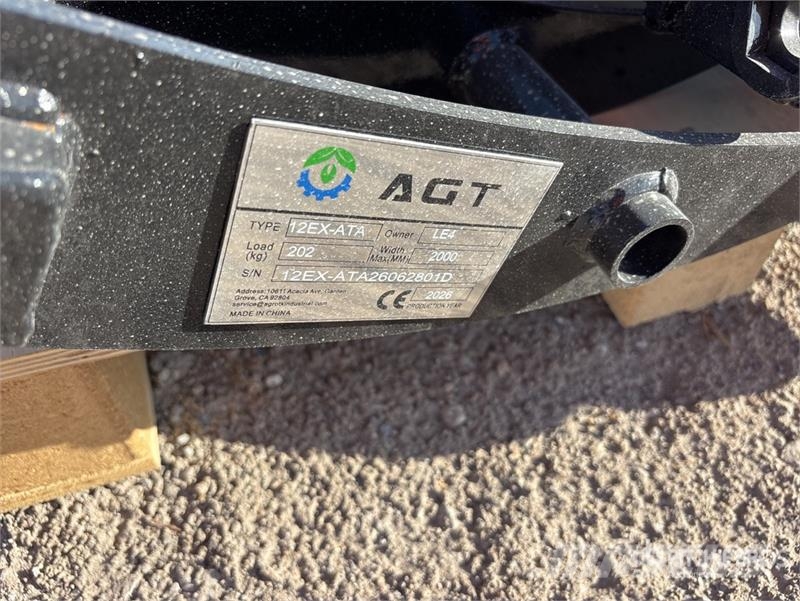 Quantity of (9) AGT 12EX-ATA Mini Excavator Attac Other components
