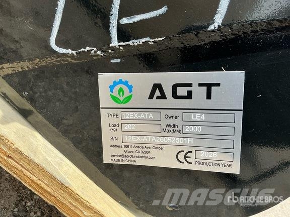 Quantity of (9) AGT 12EX-ATA Mini Excavator Attac 其他組件