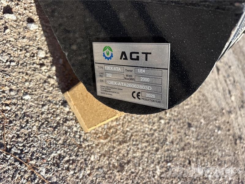 Quantity of (9) AGT 12EX-ATA Mini Excavator Attac Other components