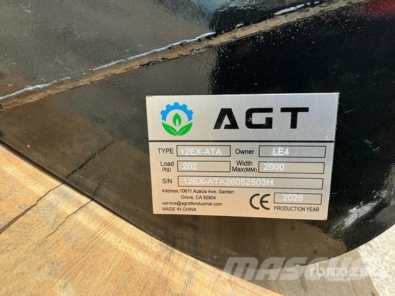 Quantity of (9) AGT 12EX-ATA Mini Excavator Attac 其他組件