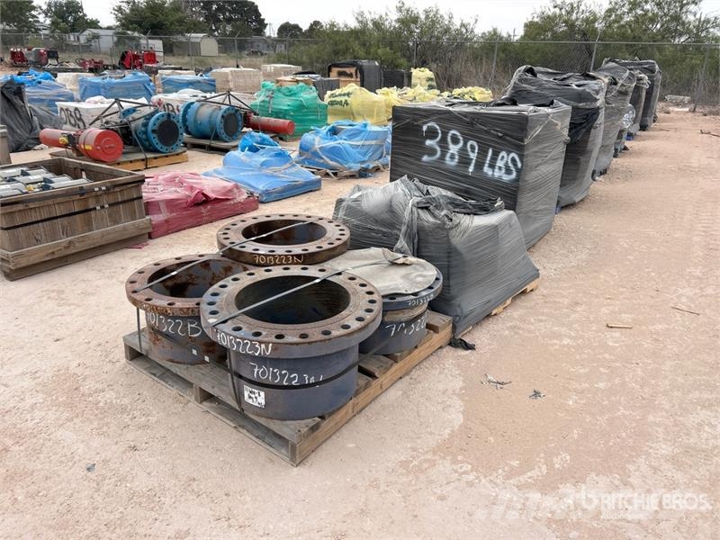  Quantity of (9) Miscellaneous Fittings, Valves, Pl Otros