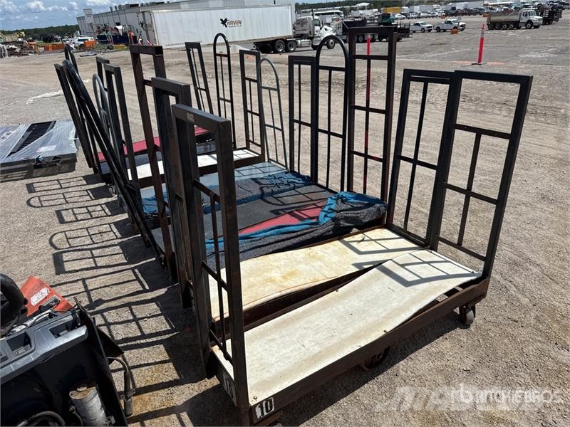  Quantity of (9) U-Boat Platform Truck Cargo Dolly Poljoprivreda – ostalo