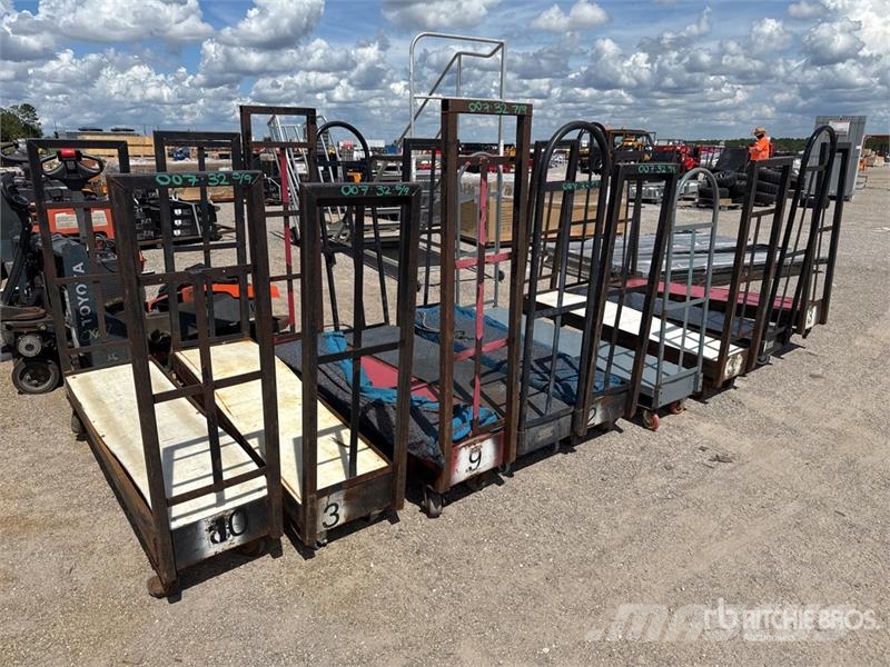  Quantity of (9) U-Boat Platform Truck Cargo Dolly Poljoprivreda – ostalo