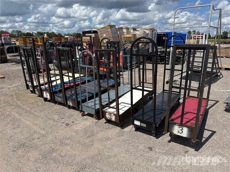  Quantity of (9) U-Boat Platform Truck Cargo Dolly Poljoprivreda – ostalo