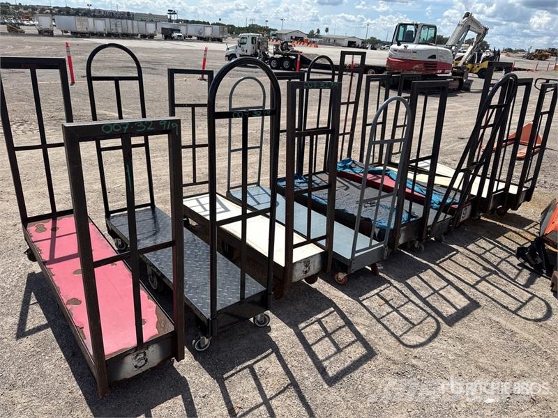  Quantity of (9) U-Boat Platform Truck Cargo Dolly Poljoprivreda – ostalo
