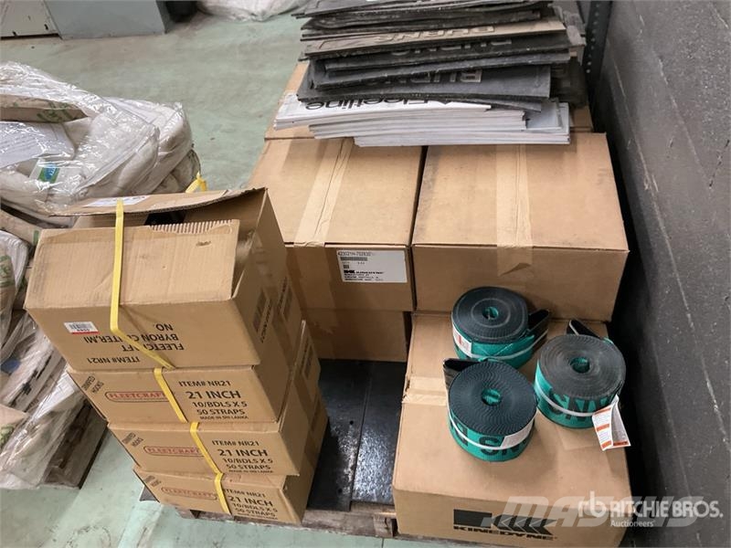  Quantity of (93) Unused 4 in Straps and (200) Unus Andet tilbehør