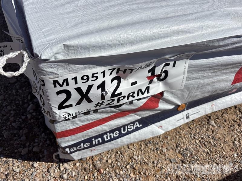  Quantity of (96) 2 in x 12 in x 16 ft SYP #2 Prime Outros componentes