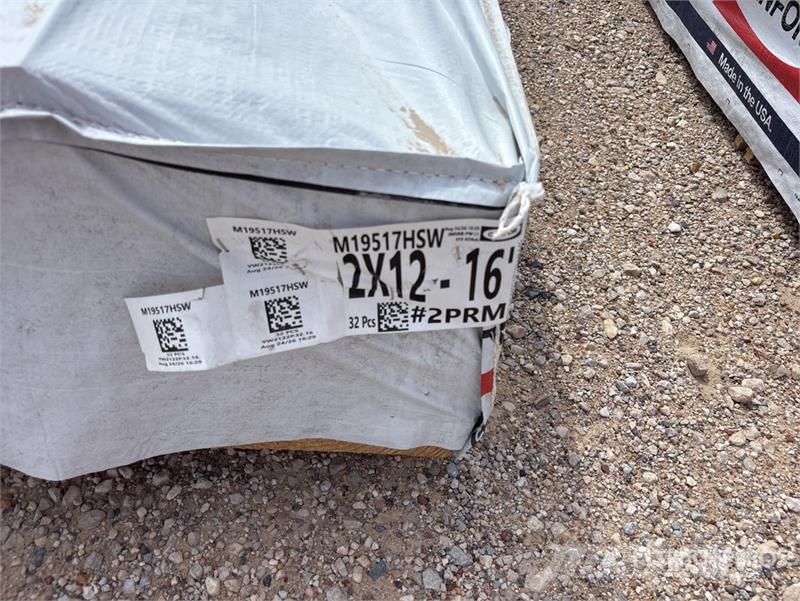 Quantity of (96) 2 in x 12 in x 16 ft SYP #2 Prime Other components