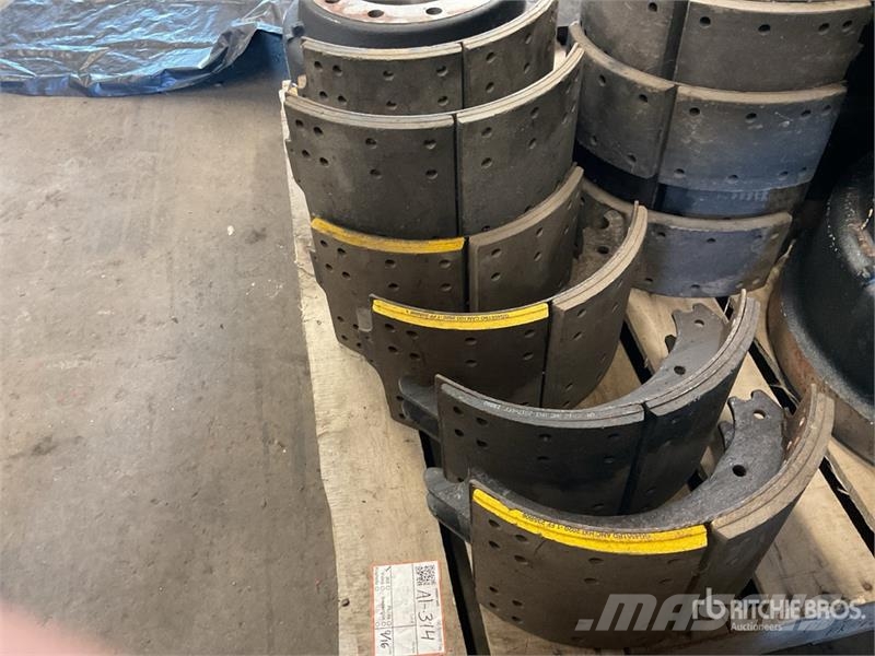 Quantity of Brake Drums w/Brake Shoes Otros componentes