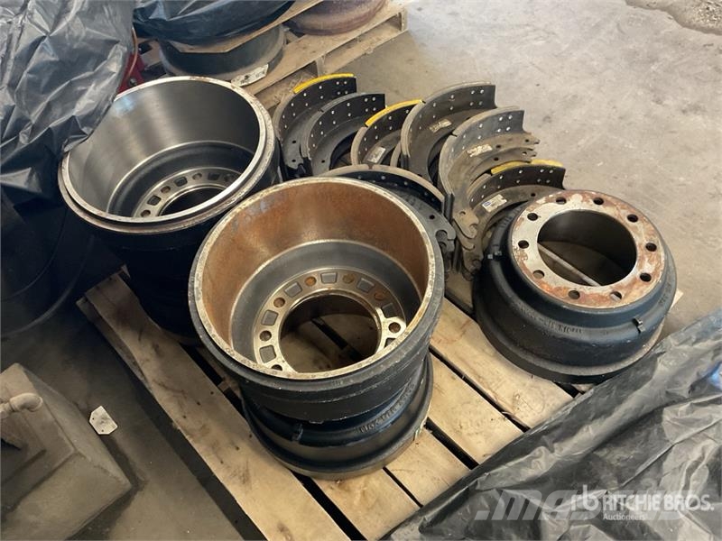 Quantity of Brake Drums w/Brake Shoes Otros componentes