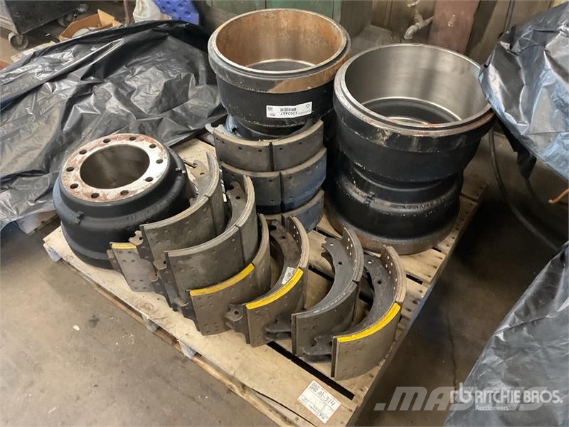 Quantity of Brake Drums w/Brake Shoes Otros componentes