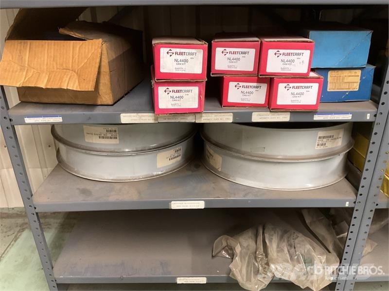  Quantity of Brake S-Cams, Wheels Spacers & Miscell مكونات أخرى