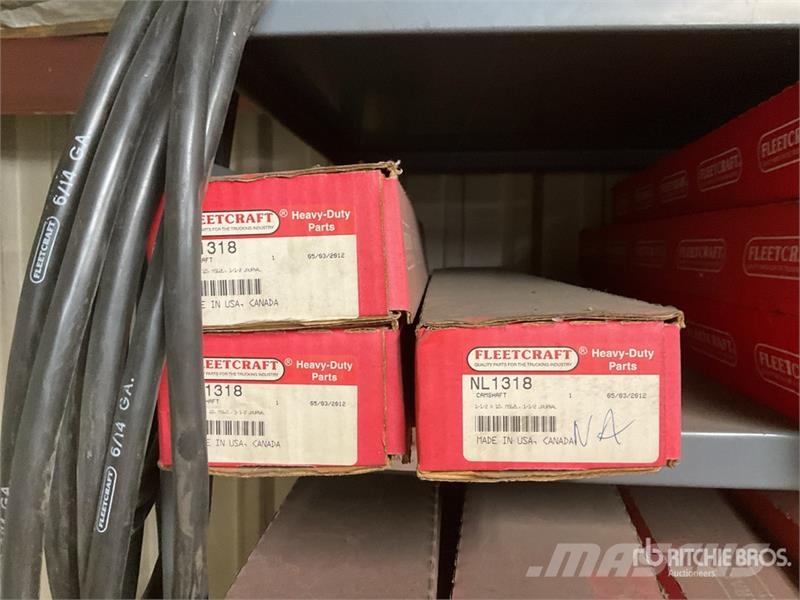  Quantity of Brake S-Cams, Wheels Spacers & Miscell مكونات أخرى