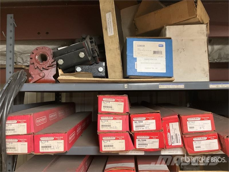  Quantity of Brake S-Cams, Wheels Spacers & Miscell مكونات أخرى
