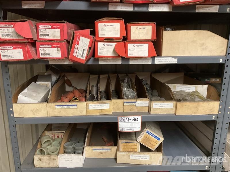  Quantity of Brake S-Cams, Wheels Spacers & Miscell مكونات أخرى
