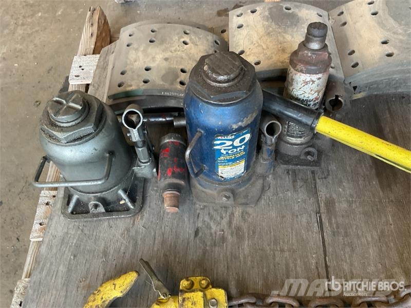 Quantity of Chain Hoist, Jacks, Brake Liners Other components