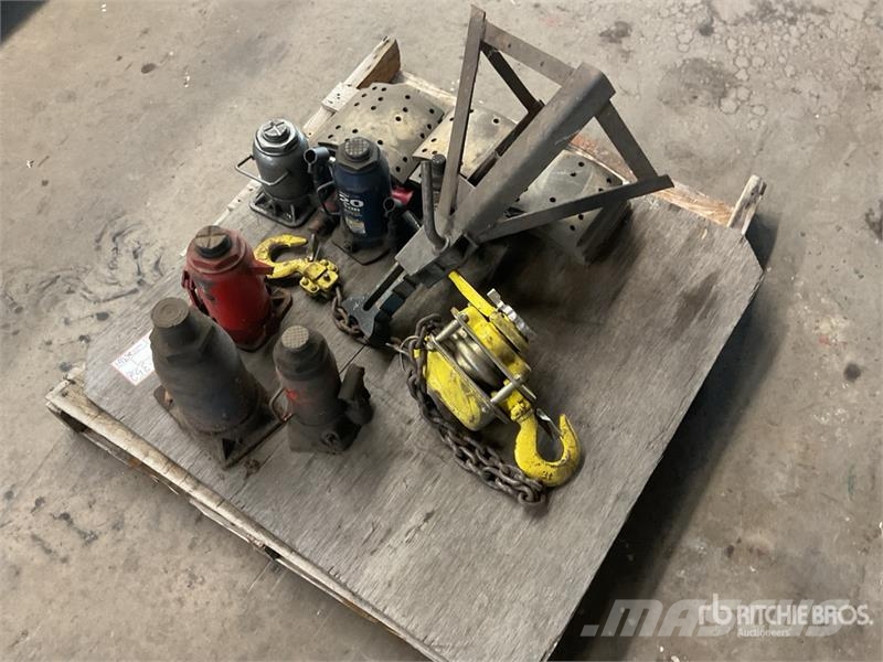 Quantity of Chain Hoist, Jacks, Brake Liners Other components