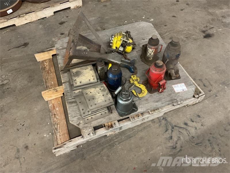 Quantity of Chain Hoist, Jacks, Brake Liners Other components