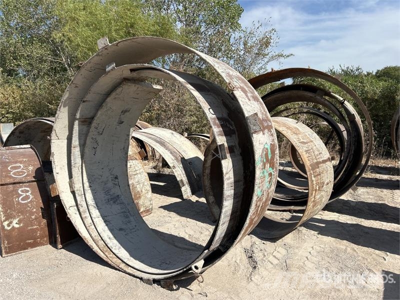 Quantity of Corten Weathering Steel Forms Other components