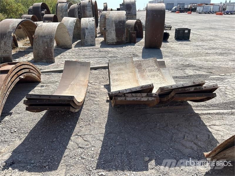 Quantity of Corten Weathering Steel Forms Other components