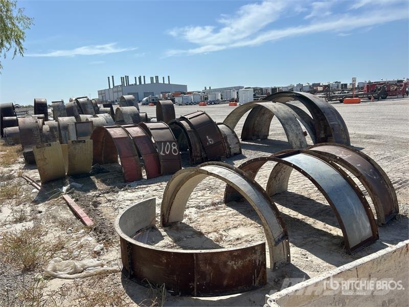 Quantity of Corten Weathering Steel Forms Other components