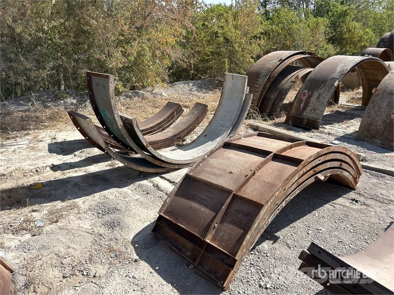 Quantity of Corten Weathering Steel Forms Other components