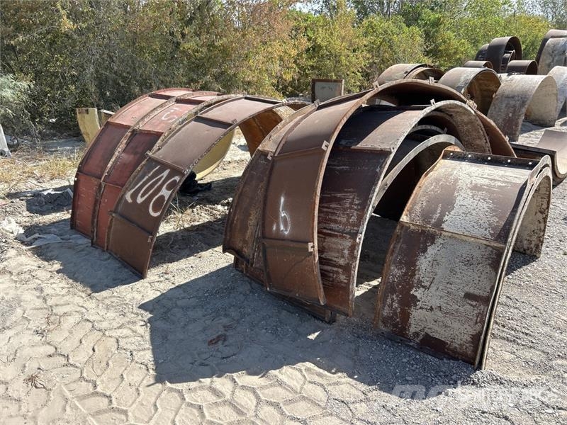 Quantity of Corten Weathering Steel Forms Other components