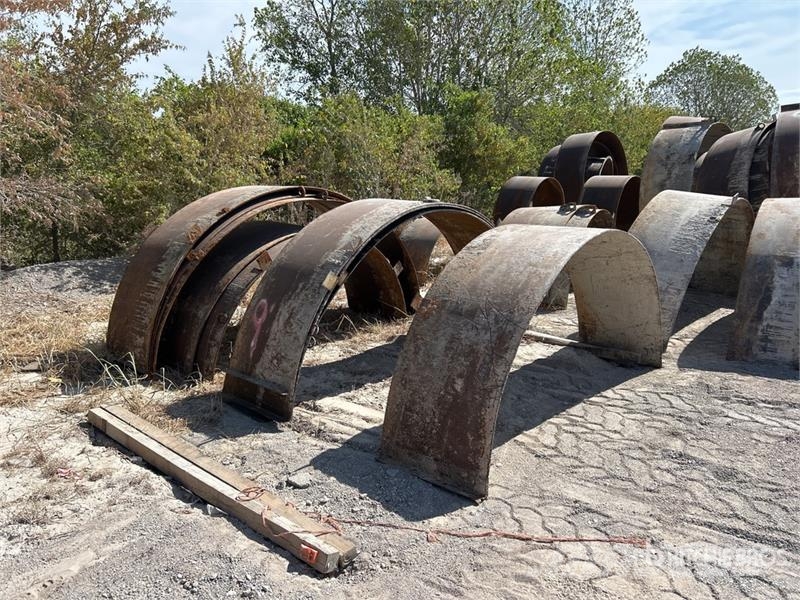 Quantity of Corten Weathering Steel Forms Other components