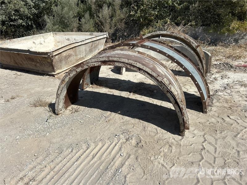 Quantity of Corten Weathering Steel Forms Other components