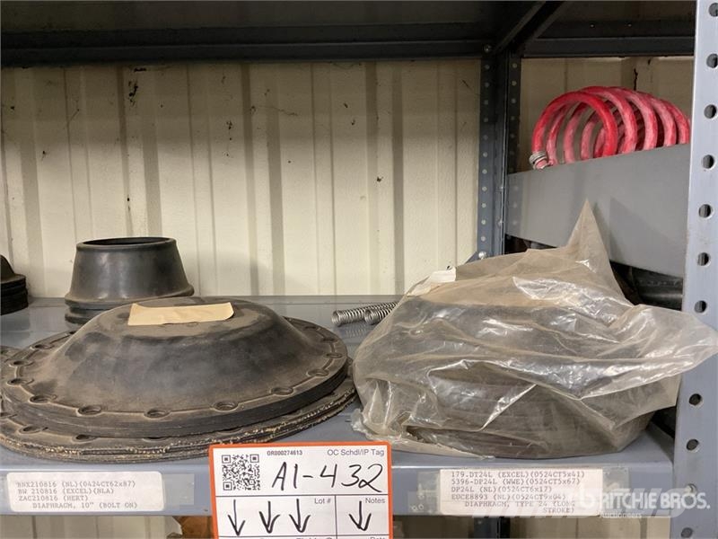 Quantity of Diaphragms w/Brake Parts Transport - Altele