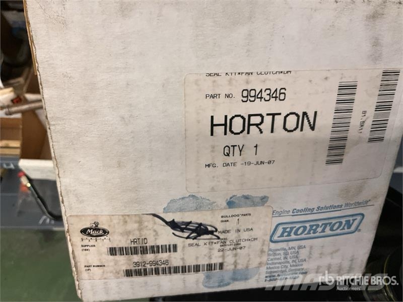 Quantity of Engine Heaters, Fan Clutches and Misc. 其他組件