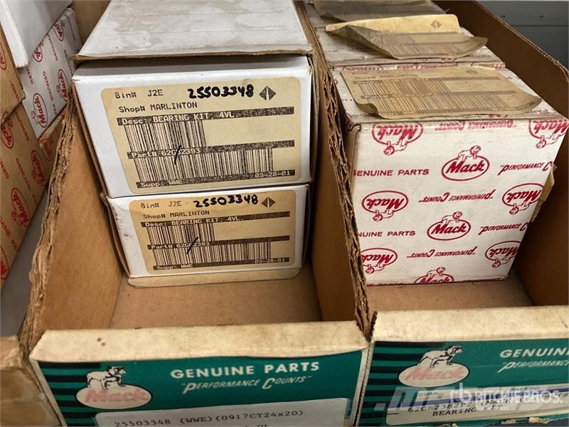 Quantity of Engine Sleeves, Main Bearings, Rod Bea Andre komponenter