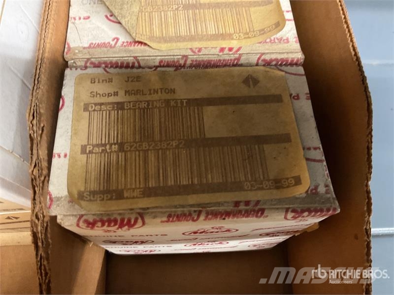 Quantity of Engine Sleeves, Main Bearings, Rod Bea Andre komponenter